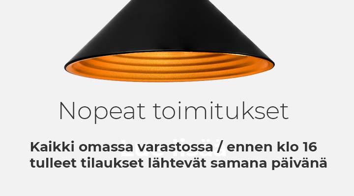 Nopeat toimitukset