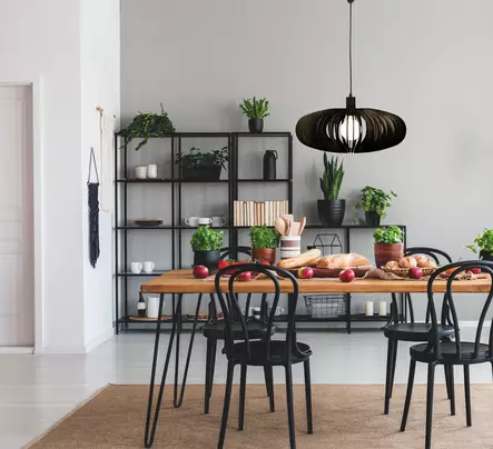 15415-15 Arcos riippuvalaisin, musta, Aneta - Riippuvat valaisimet - 008350 - 2