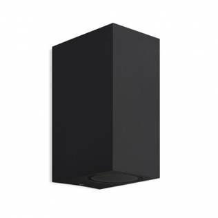 7038 Kandachú - seinävalaisin 2xGU10, musta kantikas, IP54, Mantra, E.litevalaisimet - Seinä- ja kattovalaisimet - 182600 - 1