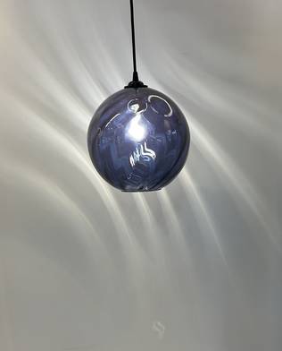 Pallo riippuvalaisin sininen, Lasi-Kostamo - Riippuvat valaisimet - 182820 - 2