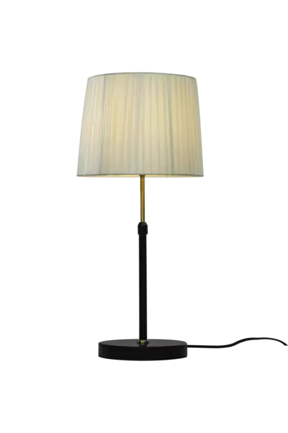 28041-15-02 Ezai - pöytävalaisin pliseeratulla kangasvarjostimella - Pöytävalaisimet - 008650 - 1