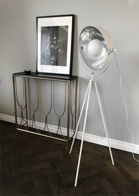 4100450-5007 Captain mini lattiavalaisin valkoinen, E27, By Rydéns, Sessak - Lattiavalaisimet - 181770 - 2