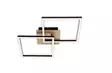 3210-014 Frame kattovalaisin musta/puu, Briloner - Plafondit - 007710 - 1