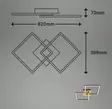 3210-014 Frame kattovalaisin musta/puu, Briloner - Plafondit - 007710 - 7