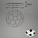 3997-016 Soccer jalkapallo -kattovalaisin 27,5cm, Briloner, E.litevalaisimet - Plafondit - 184960 - 3