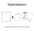 7011 langaton valaistuksenohjaus -setti, vastaanotin ja lähetin, HEHQ - Sähkötarvikkeet - 185340 - 5