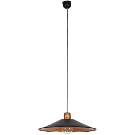 6444 Garret - riippuvalaisin, musta, kupari, E27, 50cm, E.lite - Riippuvat valaisimet - 181460 - 1