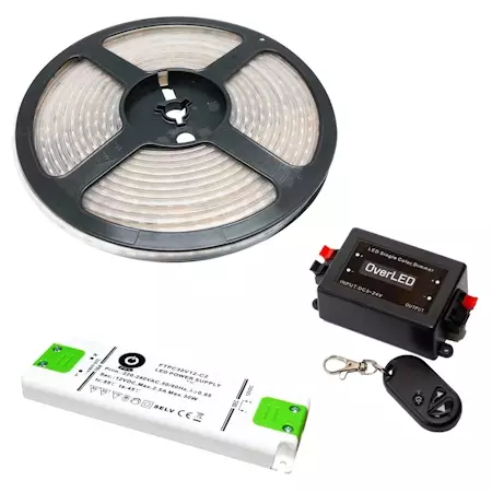 21009404 3000K / 21009405 4000K Led-nauha saunasetti 5m, Overled, e.litevalaisimet - Saunavalaisimet - 010380 - 1