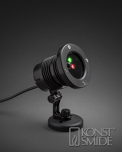 4530-590 Led - laserspotti kaukosäätimellä, maapiikki, Konstsmide - Valosarjat ulos - 181670 - 1