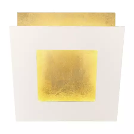 8119 Dalia seinävalaisin valkoinen / kulta 18W, 22cm x 22cm, mAntra, e.litevalaisimet - Seinävalaisimet - 004000 - 1