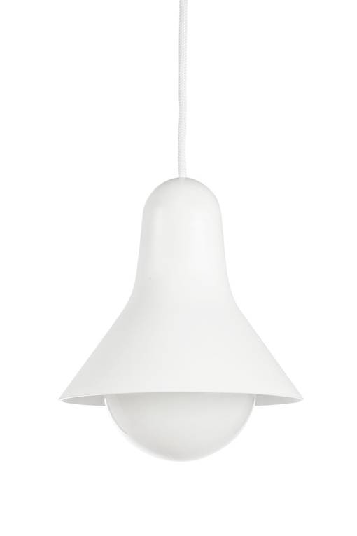 Lisabell -riippuvalaisin 18,5cm kuunvalon valkoinen, design Elizabeth Salonen, Fosto Oy - Riippuvat valaisimet - 006810 - 1