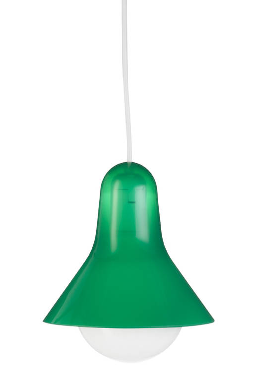 Lisabell -riippuvalaisin 18,5cm vihreä, design Elizabeth Salonen, Fosto Oy - Riippuvat valaisimet - 006800 - 1