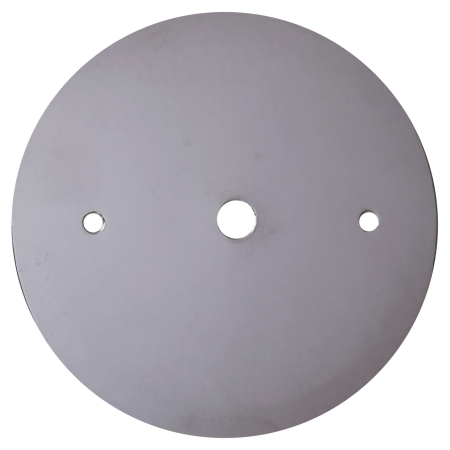 Metallinen peitelevy kattorasialle, kromi, E.litevalaisimet - Sähkötarvikkeet - 006980 - 1