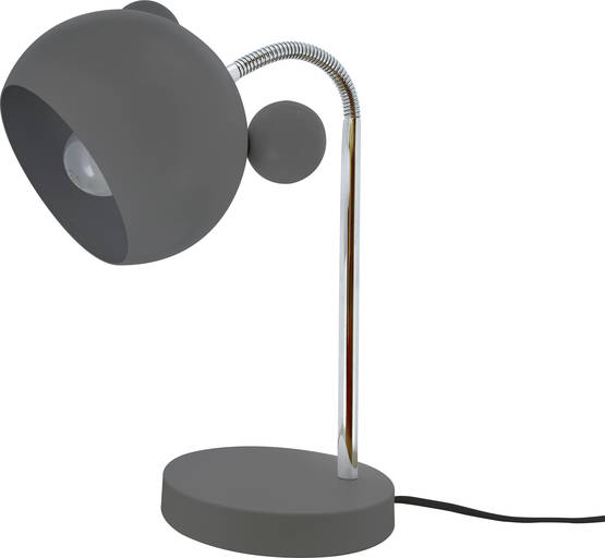 T0104-GR Mouse - pöytävalaisin harmaa, E27, Heat Finland - Pöytävalaisimet - 182450 - 1