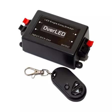 MWCTRMONO 12-24V led himmennin kauko-ohjaimella, Overled, e.litevalaisimet - Sähkötarvikkeet - 010370 - 1