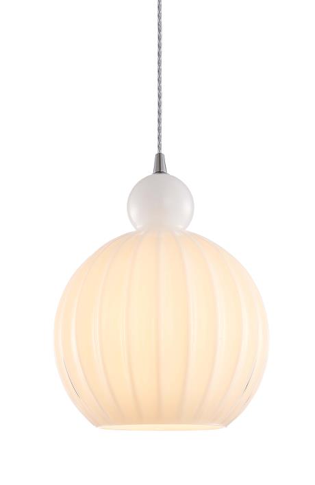 737284 Ball Ball - riippuvalaisin 25cm, opaalilasi, E27, Halo Design - Riippuvat valaisimet - 182030 - 1
