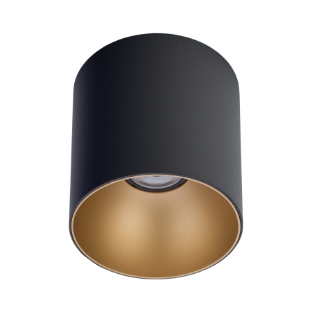 8224 Point Tone kattovalaisin musta/kulta, GU10, E.litevalaisimet - Plafondit - 183380 - 1