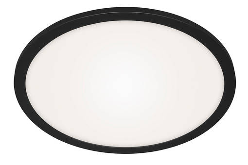 7168-015 Piatto plafondi 24W led himmennettävä musta, Briloner, E.litevalaisimet. - Plafondit - 184430 - 1