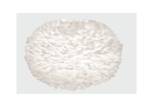 2012 Eos X-Large 75cm, valkoinen, Design by Soren Ravn Christensen, Umage - Kankaiset varjostimet ja muut kuin lasi - 184620 - 1