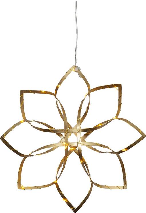 690-91 Amaze led metallitähti 30cm, kulta, Star Trading, noortrade - Kranssit ja tähdet - 185270 - 1