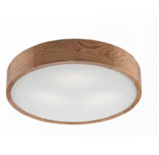 214-25 Ezra puureunaplafondi 47cm, tammi, e.litevalaisimet - Plafondit - 182101 - 1