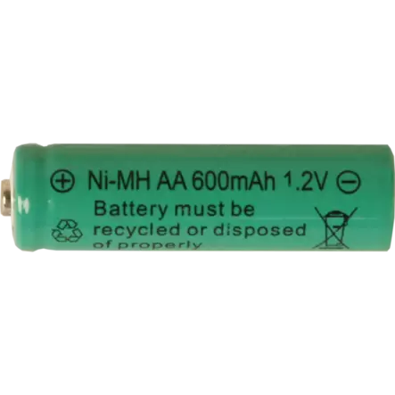 478-01-2 AA 1,2V 600mAh Ni-MH ladattava paristo, 2kpl /pkt, StarTrading - Paristot - 100781 - 1
