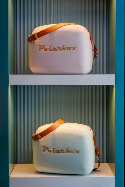 6LCL9345 Polarbox CoolerBag 6L eväsrasioilla Pearl / Gold, noortrade - Kylmälaukut ja termokset - 009151 - 2
