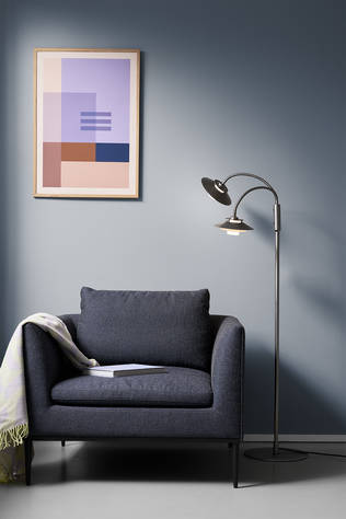 738502 1123 - lattiavalaisin 2-osainen oxid, Halo Design - Lattiavalaisimet - 182971 - 2