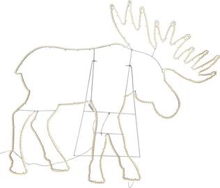 807-61 Tapesil hirvi - siluetti, StarTrading, Noortrade - Valosarjat ulos - 184921 - 1