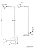 463900115 Cosima lattiavalaisin, vihreä, Trio Lighting - Lattiavalaisimet - 185511 - 5