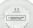 8139 Clip-on 3CCT 18W led-paneelivalaisin 22cm, uppo-/pintavalaisin, LED Energie - Plafondit - 008261 - 4