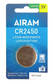 8710514 AIRAM LITIUMPARISTO CR2450 3V 1 kpl, Airam - Paristot - 182011 - 1