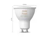 929003666702 Philips Hue White Ambiance led-poltin GU10, 2kpl - Led-lamput - 002901 - 2