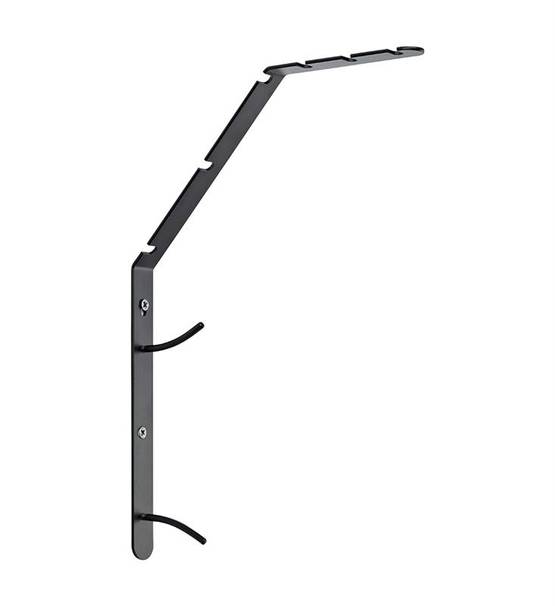 106865 Wall Hanger - seinäteline, musta, MLG - SISÄVALAISIMET - 001061 - 1