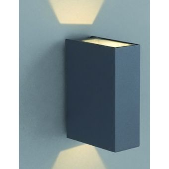 4442 Dras -seinävalaisin, antrasiitti, led, IP44, E.lite - Seinä- ja kattovalaisimet - 007351 - 1