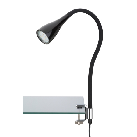 2762-015P Elasti - klipsivalaisin musta, 1 x GU10, 3W led, E.litevalaisimet - Pöytävalaisimet - 101021 - 1