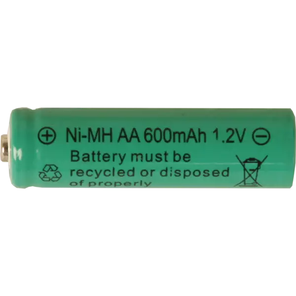 478-01-2 AA 1,2V 600mAh Ni-MH ladattava paristo, 2kpl /pkt, StarTrading - Paristot - 100781 - 1