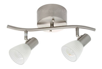 Gamma 2-osainen kohdevalaisin, satin. - Kohdevalaisimet - 001311 - 1