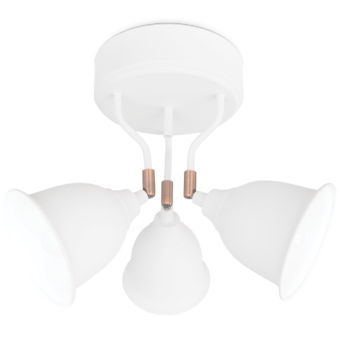 Astrid 3-osainen kohdevalaisin, valkoinen - Kohdevalaisimet - 100621 - 1