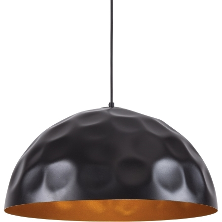6778 Hemisphere Hit - riippuvalaisin 50 cm, musta / kulta, E27, E.lite - Riippuvat valaisimet - 006811 - 1