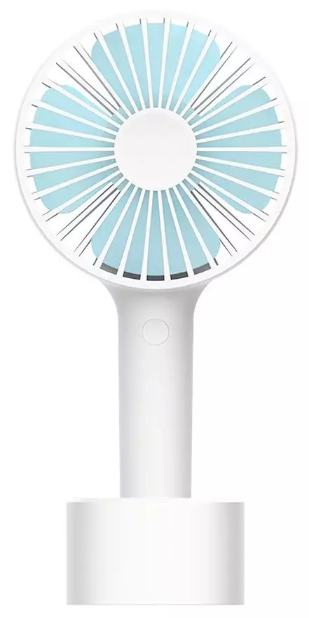 67F3 Pantou Pöytä- ja käsituuletin valkoinen, roosa tai sininen, ladattava, Aiolos, Noortrade - Tuulettimet - 183701 - 1