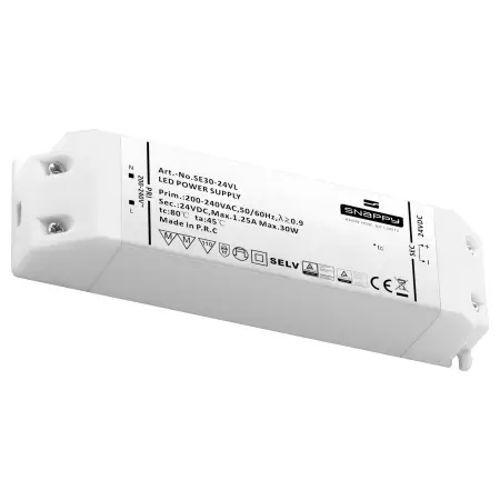 7371 Tiras muuntaja 24V max 30W, IP20, Mantra, E.litevalaisimet - Sähkötarvikkeet - 003051 - 1