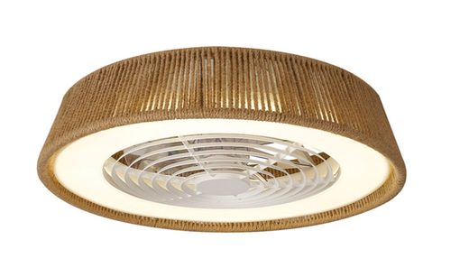 8229 Polinesia Natural - tuuletinvalaisin 64,6cm luonnonköysi, design Santiago Sevillano, Mantra, E.litevalaisimet - Tuulettimet - 006921 - 1