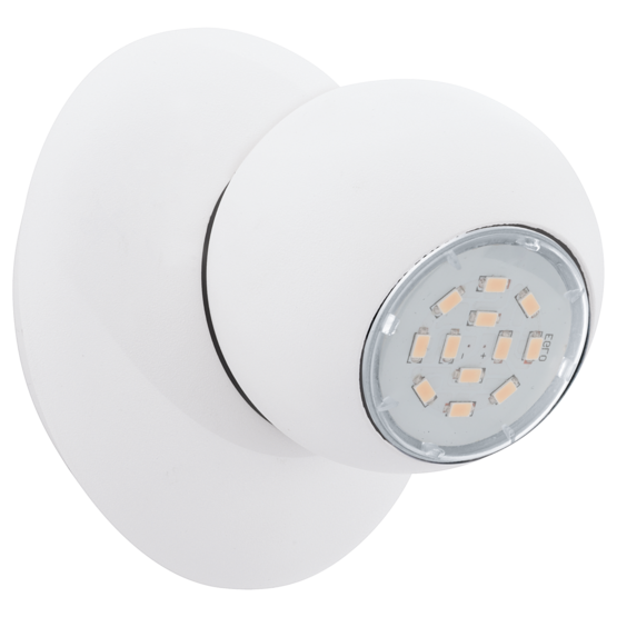 93167 Norbello 1 - kohdevalaisin, valkoinen, GU10 led, Eglo - Plafondit - 005261 - 1