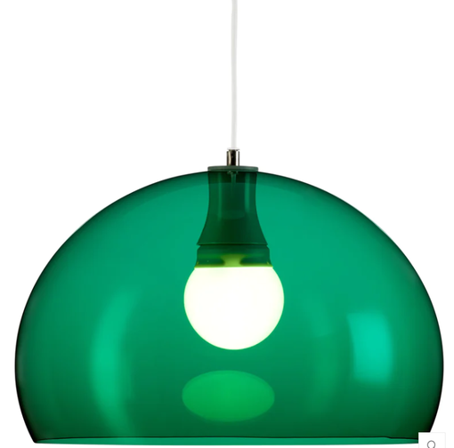 Monopol 43cm vihreä - riippuvalaisin, E27, Fosto Classics, fosto.fi - Riippuvat valaisimet - 006731 - 1