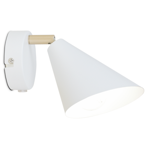 S55412-1VA Lux seinävalaisin valkoinen / kulta, Sessak - Seinävalaisimet - 185361 - 1