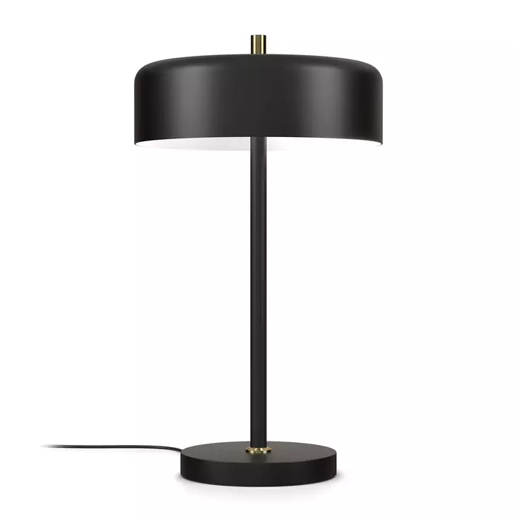 2835-05 Trendo pöytävalaisin, musta/messinki, Valaisin Grönlund - Pöytävalaisimet - 001381 - 1