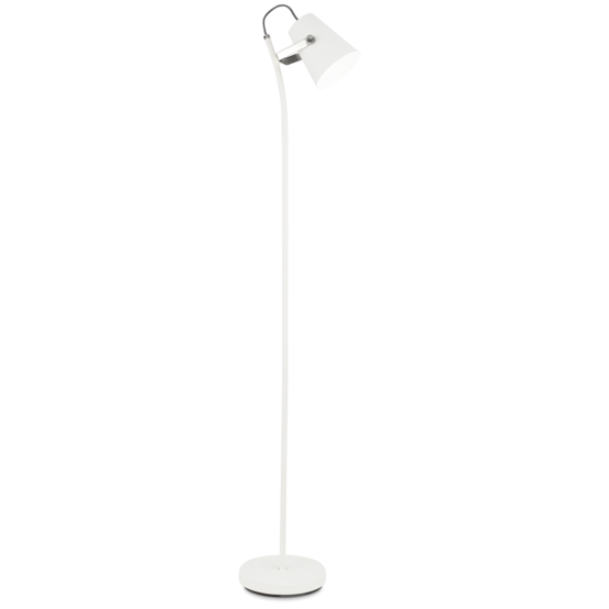 L36417-1V Odette - lattiavalaisin, valkoinen, kromi, E27, Sessak - Lattiavalaisimet - 004601 - 1