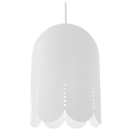 K37718-1V Kielo - riippuvalaisin, valkoinen metalli, E27, Laura Väre, Sessak - Riippuvat valaisimet - 007231 - 1