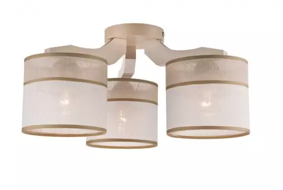 27319 Andrea 3 haarainen kattovalaisin varjostimilla, Lamkur - Plafondit - 007971 - 1